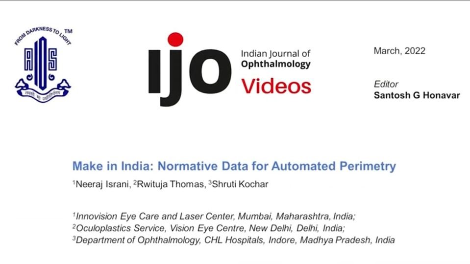 International journal publication by Dr. Shruti Kochar Maru