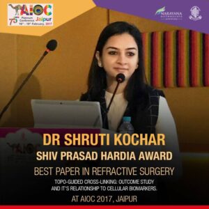 Best Cataract Surgeon in Indore – Dr. Shruti Kochar